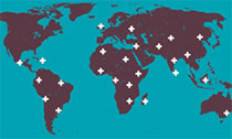 world map